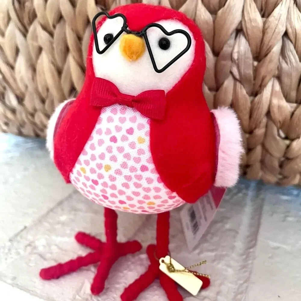 Target Spritz Feathery Friends 2023 Valentine’s Day Birds Set of 4 - NWT
